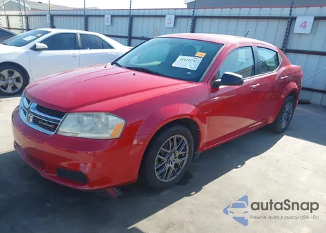 2014 Dodge Avenger Se z USA, uszkodzony, nr VIN 1C3CDZAB7EN104067